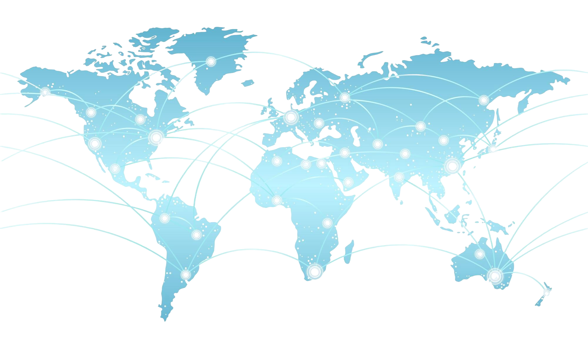 Global Trade Network Map